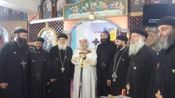 تدشين أواني المذبح ورسامة شمامسة جدد في عيد