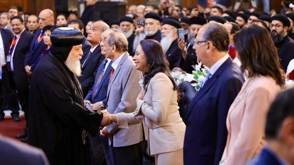 بحضور قداسة البابا تواضروس| وزيرة التضامن تشهد الاحتفال بالعيد المئوي لتدشين كنيسة السيدة العذراء مريم بالزيتون