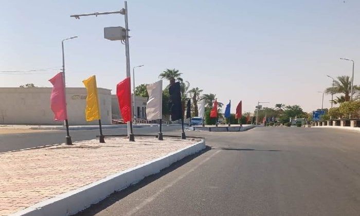 أبو سمبل تتزين لاستقبال احتفالات تعامد الشمس أبو سمبل تتزين لاستقبال احتفالات تعامد الشمس
