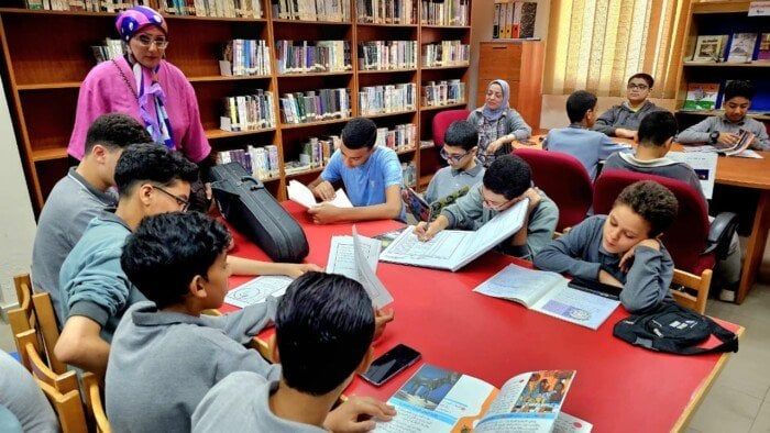 توافد طلاب مدارس الغربية للمشاركة في فعاليات دوري المكتبات بالمركز الثقافي بطنطا توافد طلاب مدارس الغربية للمشاركة في فعاليات دوري المكتبات بالمركز الثقافي بطنطا