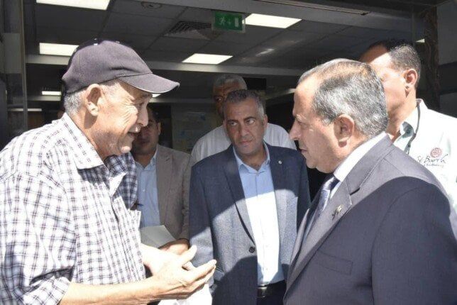 ضمن منظومة التأمين الصحي الشامل.. جولة تفقدية لمحافظ بورسعيد بمجمع الشفاء الطبي ضمن منظومة التأمين الصحي الشامل.. جولة تفقدية لمحافظ بورسعيد بمجمع الشفاء الطبي