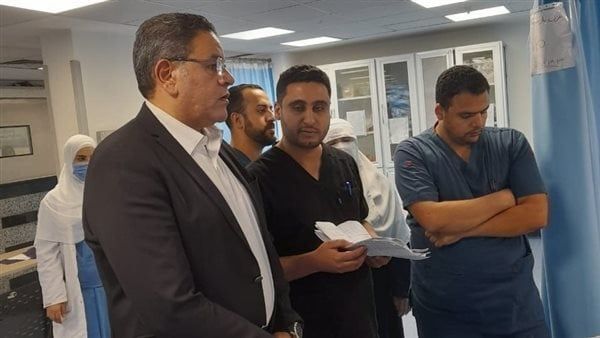مدير صحة المنوفية يتفقد مستشفى حميات أشمون مدير صحة المنوفية يتفقد مستشفى حميات أشمون