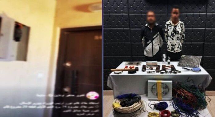 «الميديا أوقعتهما».. القبض على المتهمين بسرقة مسكن في حدائق الأهرام| فيديو «الميديا أوقعتهما».. القبض على المتهمين بسرقة مسكن في حدائق الأهرام| فيديو