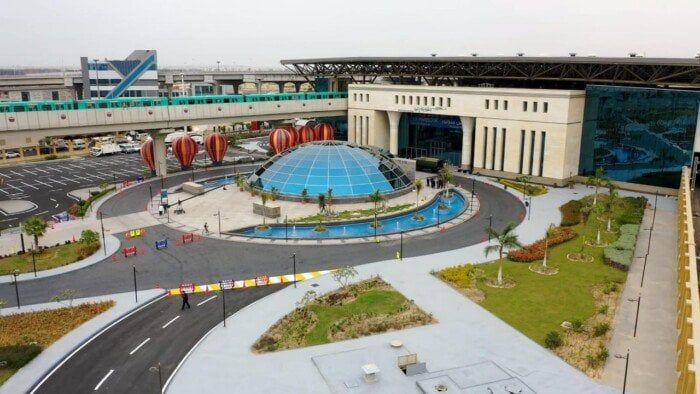 لقطات جوية مبهرة لمحطة عدلي منصور المركزية التبادلية العملاقة.. «صور» لقطات جوية مبهرة لمحطة عدلي منصور المركزية التبادلية العملاقة.. «صور»