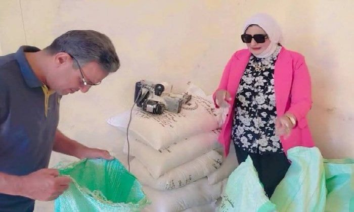ضبط دقيق معاد تدويره وسلع مدعمة خلال حملة تموينية في مطروح ضبط دقيق معاد تدويره وسلع مدعمة خلال حملة تموينية في مطروح