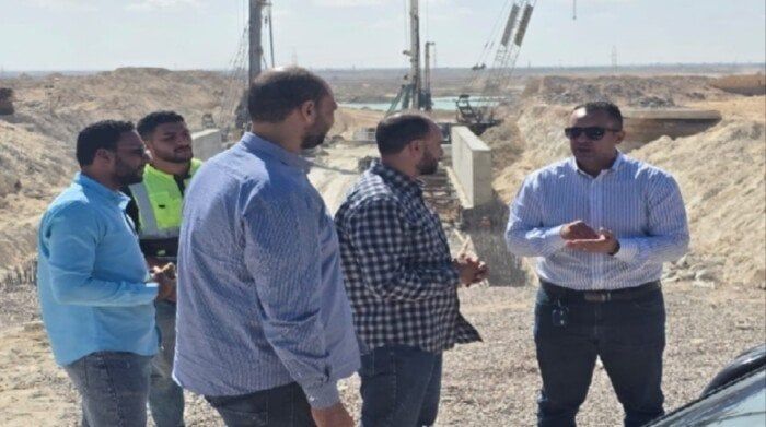 رئيس جهاز العلمين الجديدة يتفقد أعمال البحيرات وبوغاز نيو مارينا ويؤكد: 94% نسبة الإنجاز رئيس جهاز العلمين الجديدة يتفقد أعمال البحيرات وبوغاز نيو مارينا ويؤكد: 94% نسبة الإنجاز