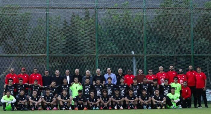 منتخب مصر للناشئين يختتم استعداداته لمواجهة قطر وديًا استعدادًا لكأس العالم منتخب مصر للناشئين يختتم استعداداته لمواجهة قطر وديًا استعدادًا لكأس العالم