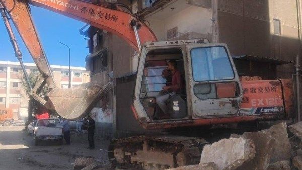 استمرار اعمال تطوير منطقة برسيل بضواحي بورسعيد