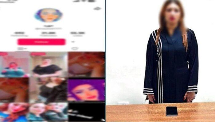 رقصات مثيرة لزيادة المشاهدات.. القبض على صانعة محتوى في الدقهلية (فيديو) رقصات مثيرة لزيادة المشاهدات.. القبض على صانعة محتوى في الدقهلية (فيديو)