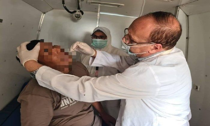 البحيرة.. كشف وعلاج بالمجان لـ1202مواطن في قافلة طبية بحوش عيسى البحيرة.. كشف وعلاج بالمجان لـ1202مواطن في قافلة طبية بحوش عيسى