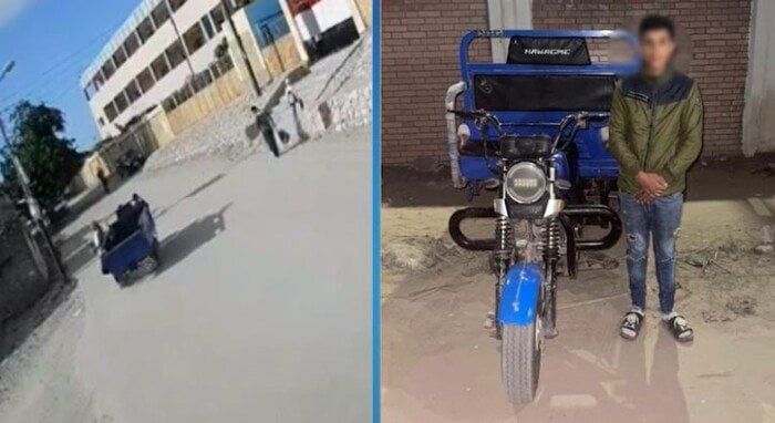 القبض على سائق بتهمة القيادة برعونة في كفر الشيخ (فيديو) القبض على سائق بتهمة القيادة برعونة في كفر الشيخ (فيديو)