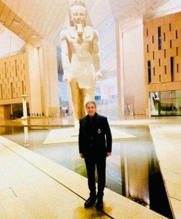 المستشار سامح عبد الحكم: المتحف المصري الكبير منارة ثقافية وسياحية تهديها مصر للعالم المستشار سامح عبد الحكم: المتحف المصري الكبير منارة ثقافية وسياحية تهديها مصر للعالم