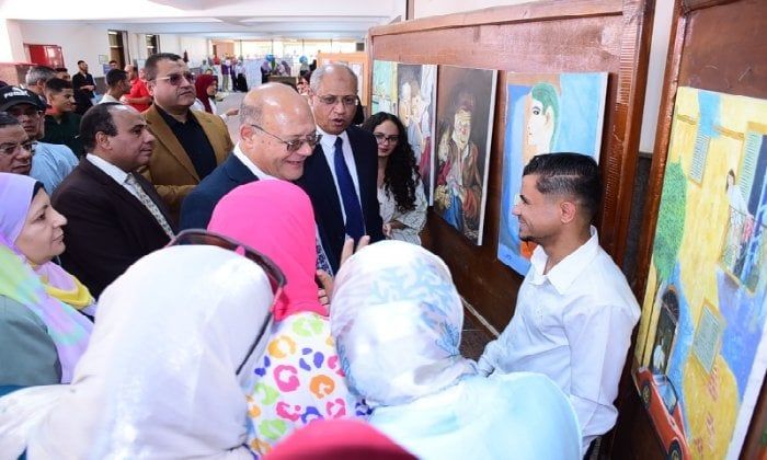 إبداع بلا حدود.. طلاب ذوو الهمم يتألقون في معرض  إبداع بلا حدود.. طلاب ذوو الهمم يتألقون في معرض