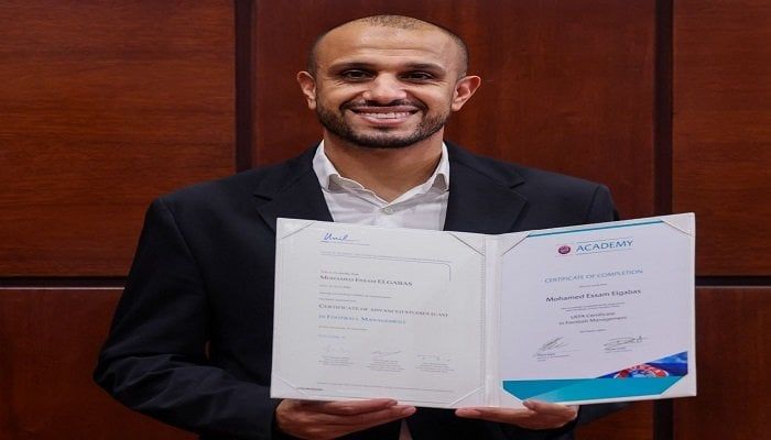 دودو الجباس يحصل على شهادة «UEFA» في إدارة كرة القدم دودو الجباس يحصل على شهادة «UEFA» في إدارة كرة القدم