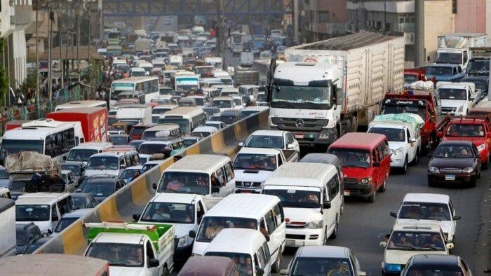 اعرف طريقك.. كثافات مرورية بشوارع وميادين القاهرة والجيزة اعرف طريقك.. كثافات مرورية بشوارع وميادين القاهرة والجيزة