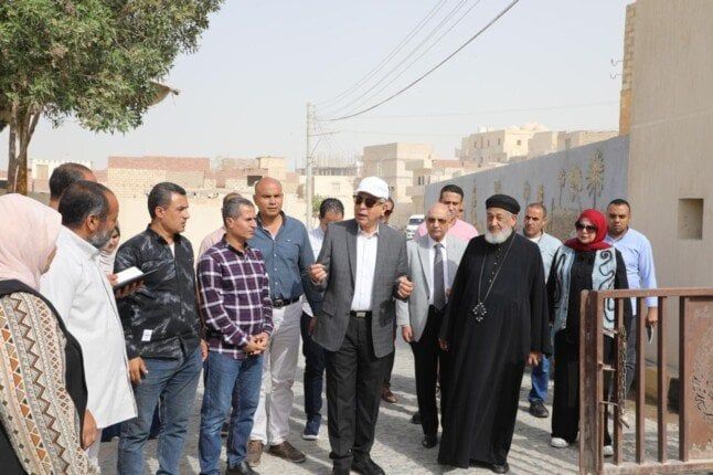 مشروع قومي واستثمار سياحي.. محافظ المنيا يتفقد منطقة جبل الطير لتوثيق محطات العائلة المقدسة مشروع قومي واستثمار سياحي.. محافظ المنيا يتفقد منطقة جبل الطير لتوثيق محطات العائلة المقدسة