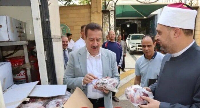 محافظ المنوفية يشهد توزيع دفعة جديدة من صكوك الإطعام محافظ المنوفية يشهد توزيع دفعة جديدة من صكوك الإطعام