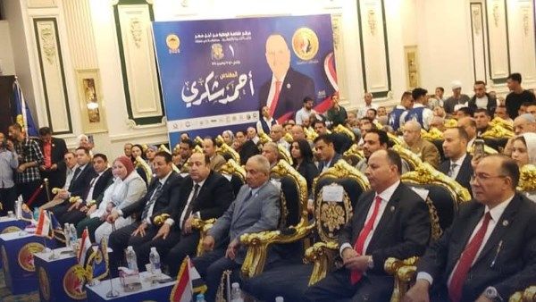 «حماة الوطن» ببني سويف يختتم حملته الانتخابية بمؤتمر جماهيري حاشد |شاهد «حماة الوطن» ببني سويف يختتم حملته الانتخابية بمؤتمر جماهيري حاشد |شاهد