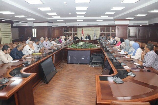 السكرتير العام ببني سويف يتابع مستجدات الموقف التنفيذي لملف التصالح السكرتير العام ببني سويف يتابع مستجدات الموقف التنفيذي لملف التصالح