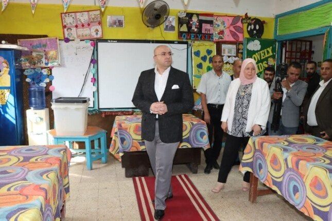 محافظ بني سويف يتفقد اللجان الانتخابية استعداداً لانتخابات مجلس النواب 2025 محافظ بني سويف يتفقد اللجان الانتخابية استعداداً لانتخابات مجلس النواب 2025