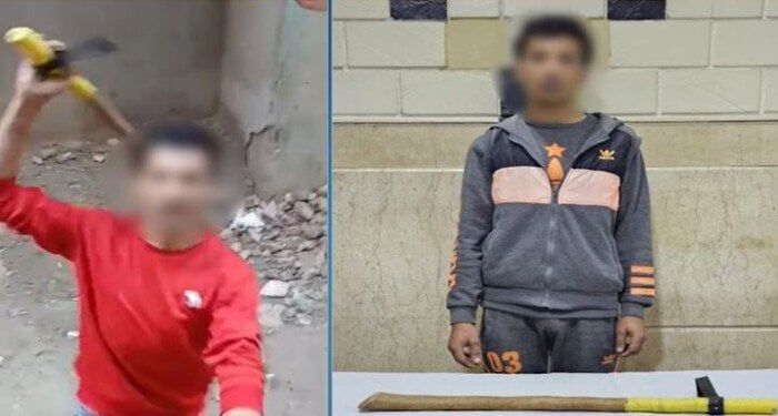 ضربهم بـ«الشومة».. ضبط بطل فيديو التعدي على مواطن وزوجته ببلبيس| فيديو ضربهم بـ«الشومة».. ضبط بطل فيديو التعدي على مواطن وزوجته ببلبيس| فيديو