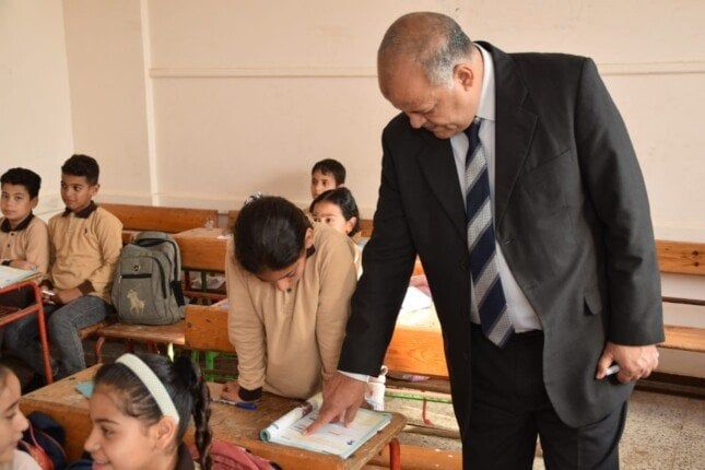 مدير تعليم بورسعيد يتفقد مجمع الشهداء بقرية المناصرة مدير تعليم بورسعيد يتفقد مجمع الشهداء بقرية المناصرة