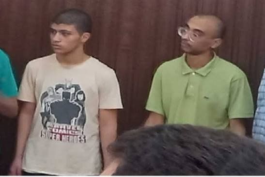 وصول المتهمين في قضية «الدارك ويب» إلى جنايات شبرا الخيمة وسط حراسة مشددة وصول المتهمين في قضية «الدارك ويب» إلى جنايات شبرا الخيمة وسط حراسة مشددة