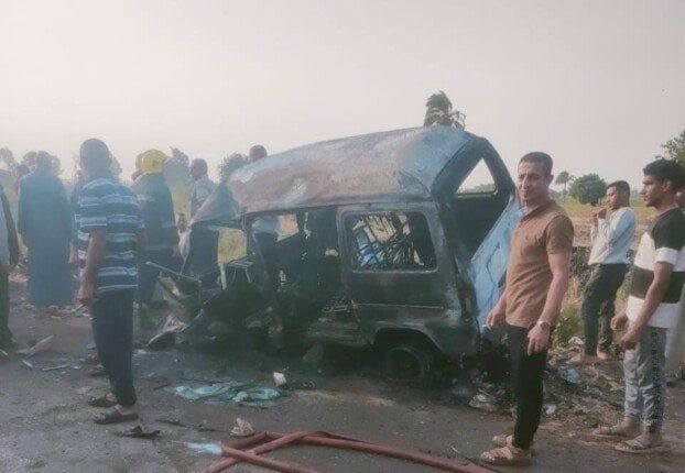 ارتفاع عدد ضحايا حادث تصادم سيارتين بالقليوبية إلى 4 حالات ارتفاع عدد ضحايا حادث تصادم سيارتين بالقليوبية إلى 4 حالات