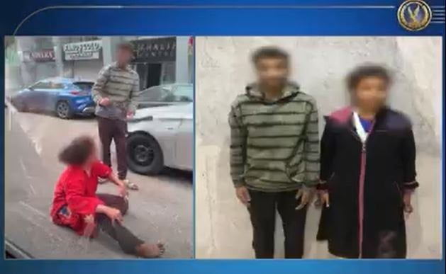 ضبط متسول اعتدى على فتاة بسبب أولوية «مسح السيارات»