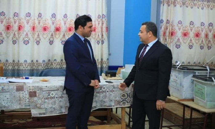 قبل غلق باب التصويت.. نائب محافظ سوهاج يتفقد عددًا من مقار اللجان الانتخابية قبل غلق باب التصويت.. نائب محافظ سوهاج يتفقد عددًا من مقار اللجان الانتخابية