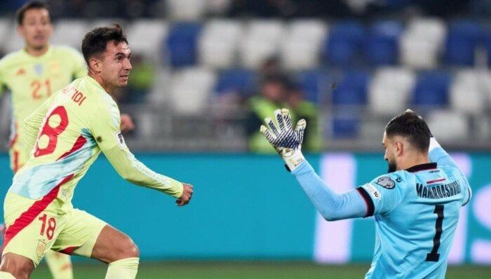 إسبانيا تضرب جورجيا برباعية وتقترب من التأهل لمونديال 2026 إسبانيا تضرب جورجيا برباعية وتقترب من التأهل لمونديال 2026