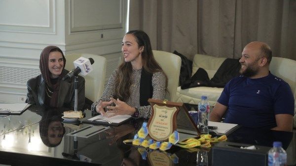 هادية حسني: شعرت أنني من حصدت الميدالية في بطولة العالم للريشة الهوائية|فيديو - الفجر سبورت