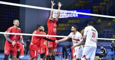 الزمالك يفوز على هليوبوليس فى دورى رجال الكرة الطائرة - الفجر سبورت