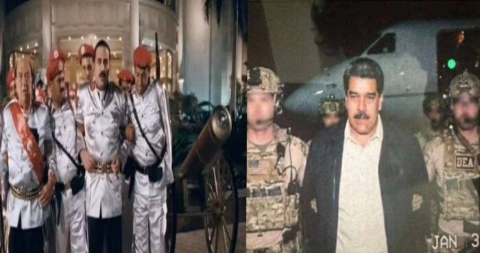 «كنت شبهه».. خالد سرحان يمازح جمهوره بمشهد يحاكي اعتقال رئيس فنزويلا - الفجر سبورت