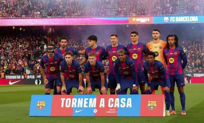 مشاهدة مباراة برشلونة وإسبانيول في الدوري الإسباني - الفجر سبورت