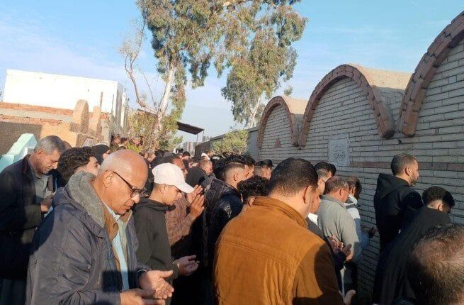 وسط انهيار أسرته.. .تشييع جثمان الطالب ضحية غدر صديقه بقرية ميت العطار ببنها - الفجر سبورت