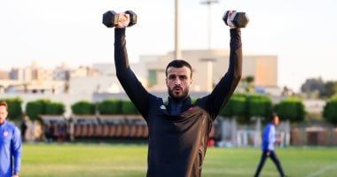 محمود رزق يواصل التأهيل من الإصابة بتدريبات مودرن سبورت - الفجر سبورت