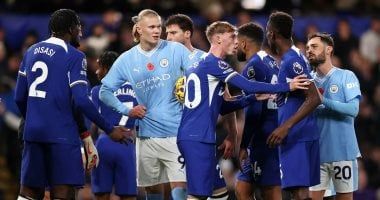 مانشستر سيتي ضد تشيلسي.. قمة نارية الليلة فى سباق الدوري الإنجليزي - الفجر سبورت