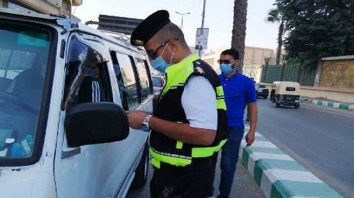 تحرير 269 مخالفة مرورية فى حملة مكبرة بالمنوفية - الفجر سبورت