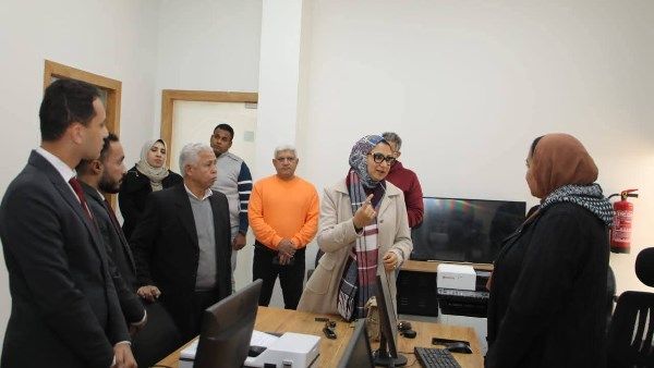نائب محافظ الوادي الجديد تتفقد صندوق استصلاح الأراضي بمجمع المصالح - الفجر سبورت