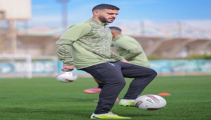 حامد حمدان يشارك لأول مرة في تدريبات بيراميدز قبل المعسكر الخارجي بالإمارات - الفجر سبورت