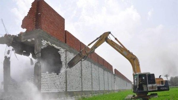 وقف 20 حالة إنشاء وبناء على الأراضي الزراعية وأدوار مخالفة بالغربية - الفجر سبورت