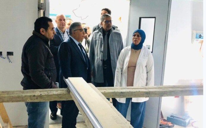 محافظ الدقهلية يتفقد أعمال تطوير مستشفى التأمين الصحى بسندوب - الفجر سبورت