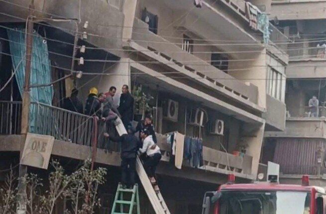 التعرّف على هوية جثمانين من ضحايا حريق مصحة علاج الإدمان ببنها - الفجر سبورت
