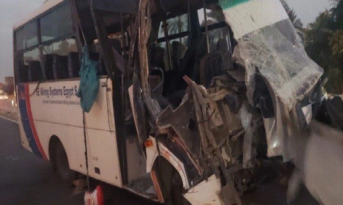 إصابة 21 شخصًا في حادث تصادم أتوبيس وسيارة ملاكي بالطريق الساحلي «الإسكندرية - مطروح» - الفجر سبورت