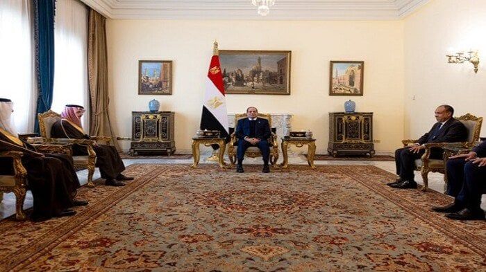 الرئيس السيسي يستقبل وزير خارجية المملكة العربية السعودية - الفجر سبورت