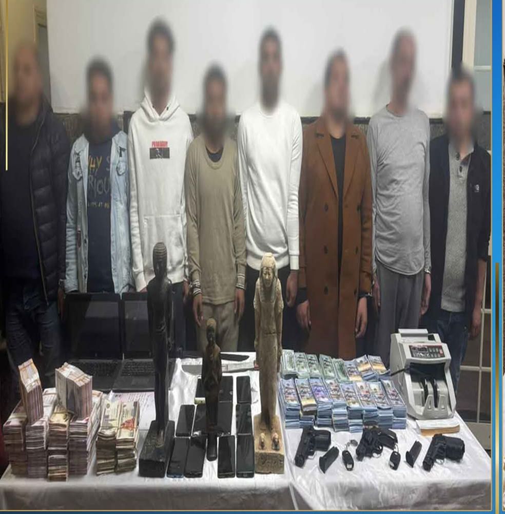 يستدرجون مهووسي الكنوز الفرعونية.. التحقيق مع مافيا الآثار المزيفة بالشيخ زايد - الفجر سبورت