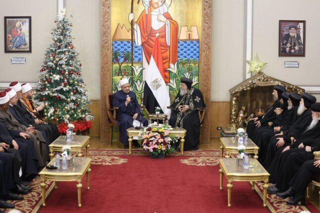 شيخ الأزهر خلال تهنئة البابا تواضروس بعيد الميلاد: نستعيد بهذه اللقاءات الإحساس بالأخوة الإنسانية والوطنية - الفجر سبورت