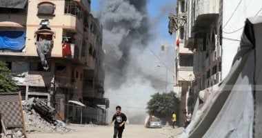 استشهاد 4 فلسطينيين وإصابة آخرين بقصف إسرائيلي على خيمة للنازحين جنوب غزة - الفجر سبورت