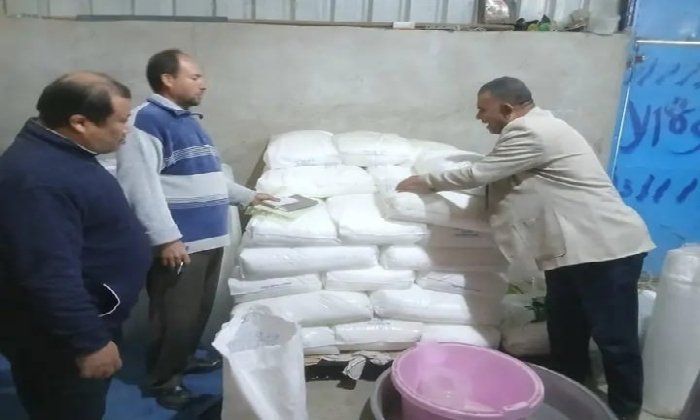 ضبط 3 أطنان و300كجم مواد غذائية خلال حملات تموينية بالشرقية - الفجر سبورت
